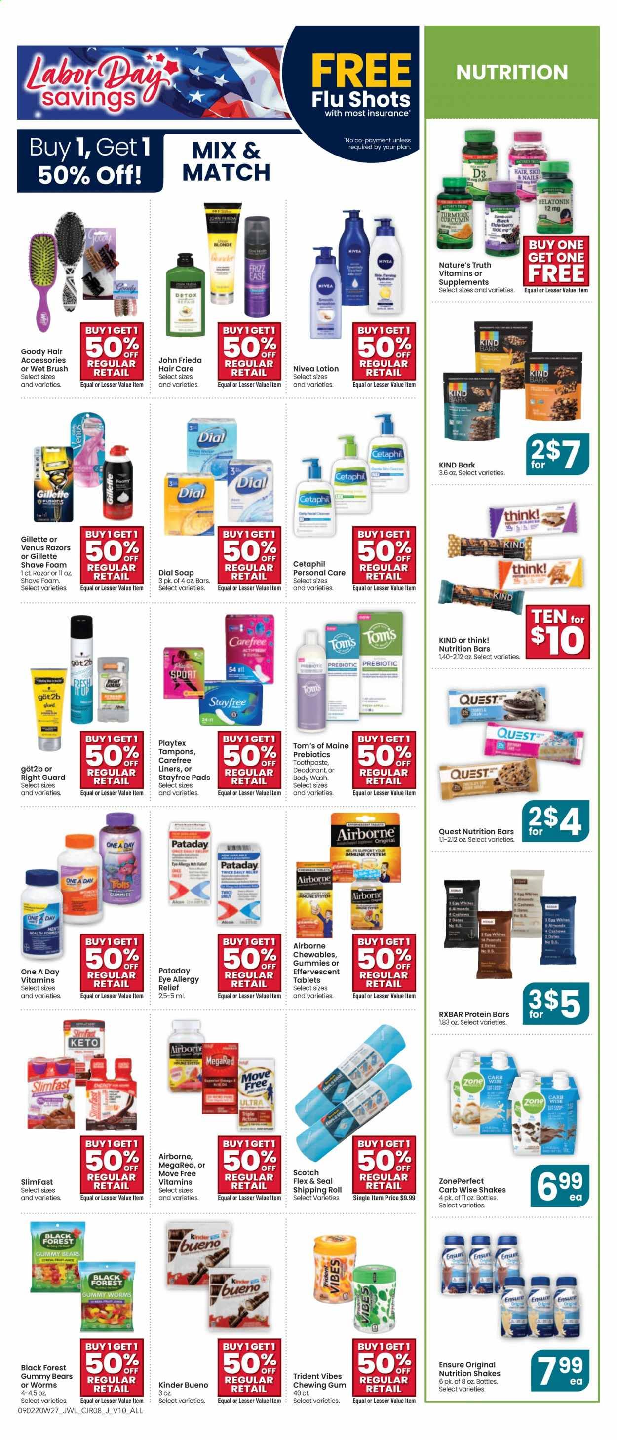 Jewel Osco (IN) Weekly Ad September 2 to September 8