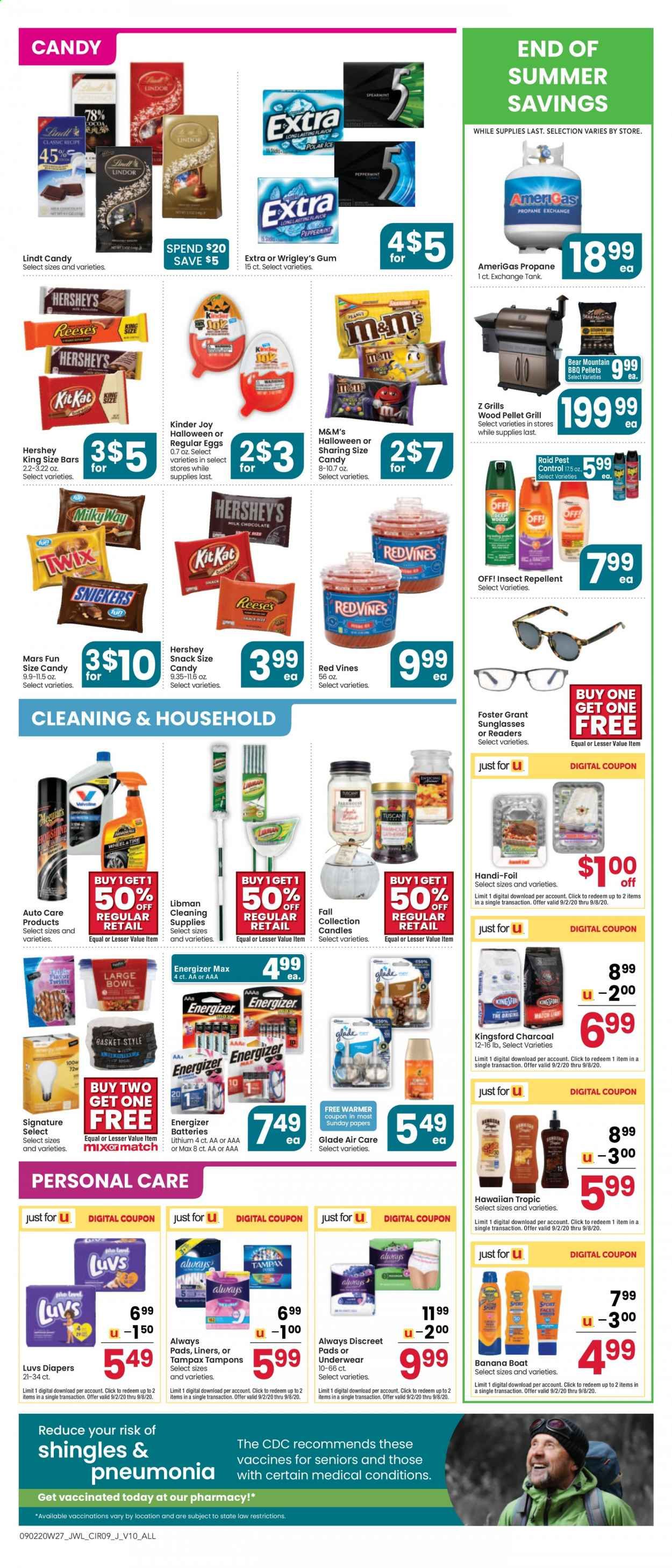 Jewel Osco (IN) Weekly Ad September 2 to September 8
