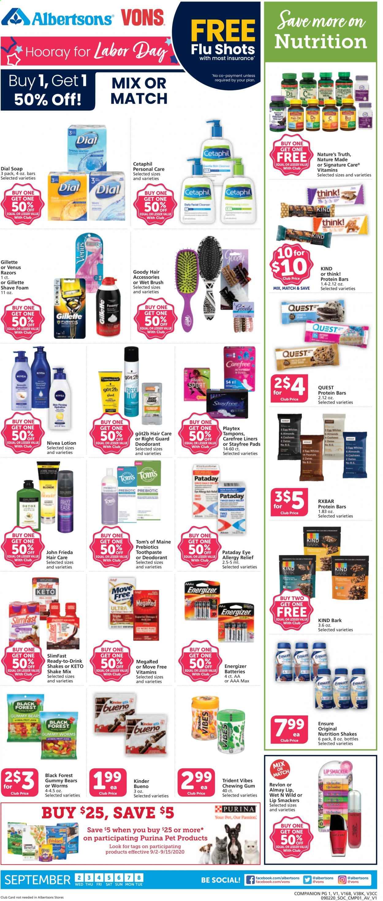 Albertsons Weekly Ad September 2 to September 8