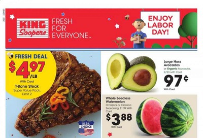 King Soopers Weekly Ad September 2 to September 8