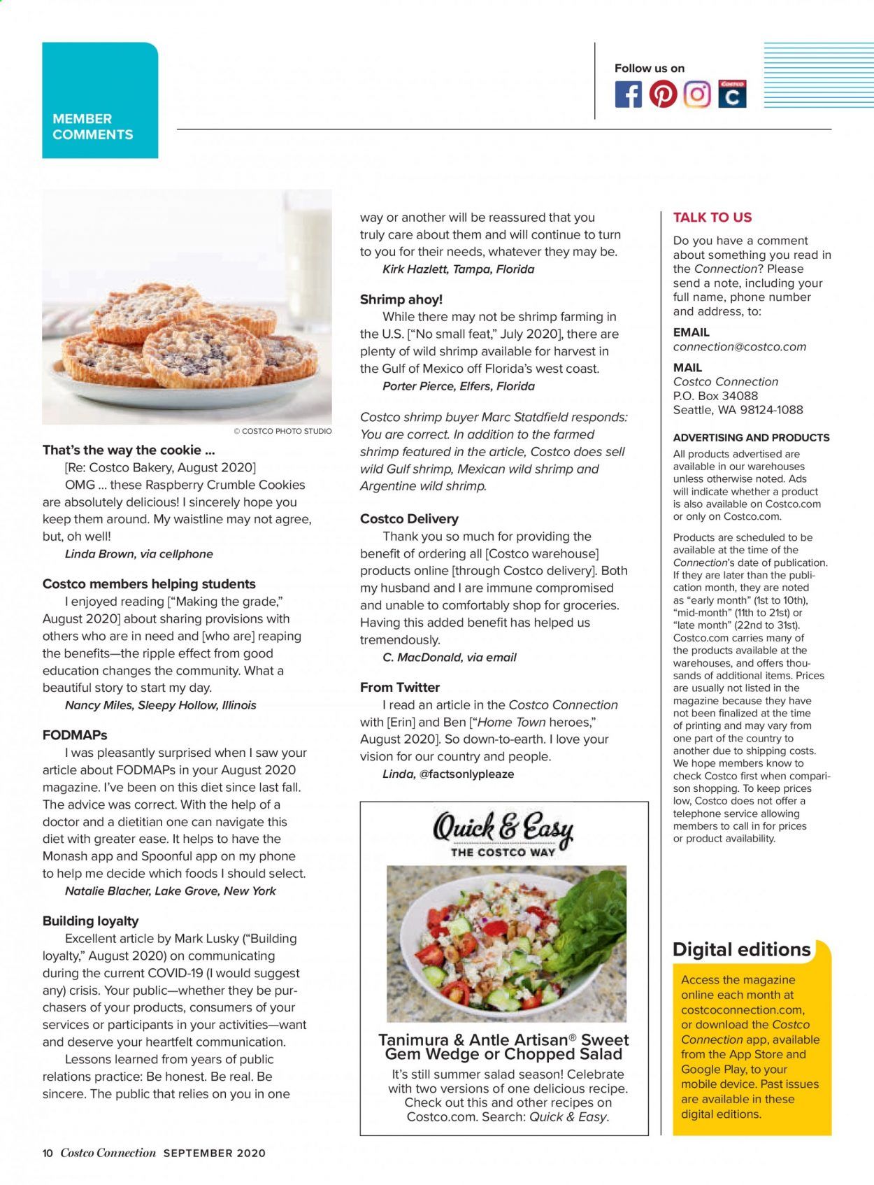 Costco Weekly Ad September 1 to September 30