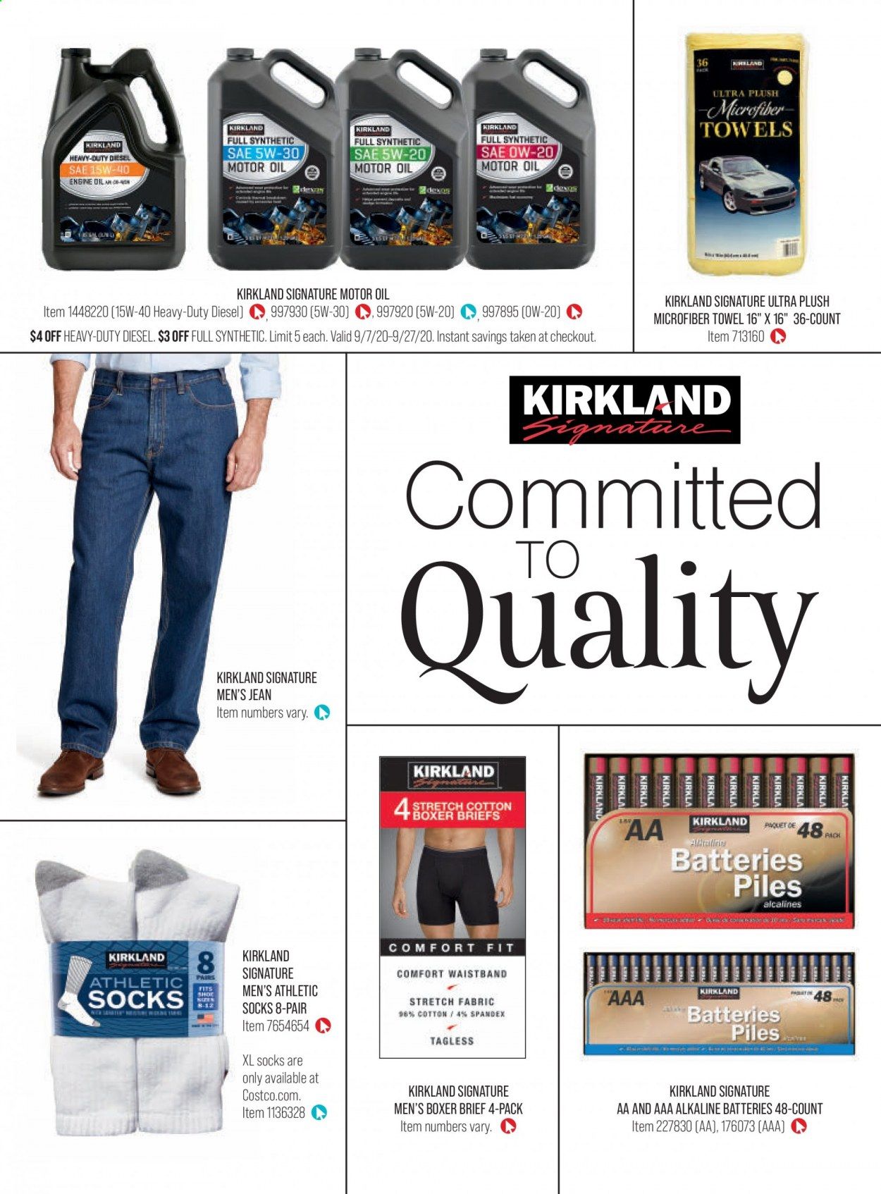 Costco Weekly Ad September 1 to September 30