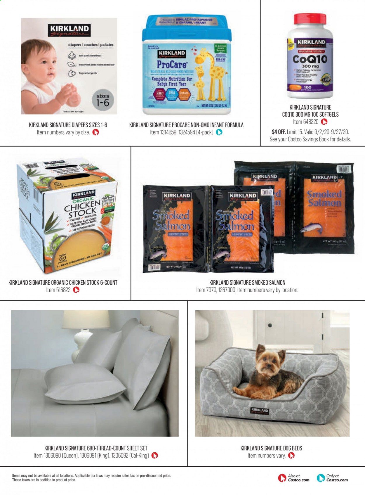 Costco Weekly Ad September 1 to September 30