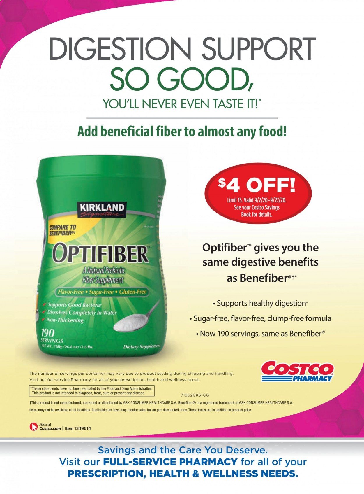 Costco Weekly Ad September 1 to September 30