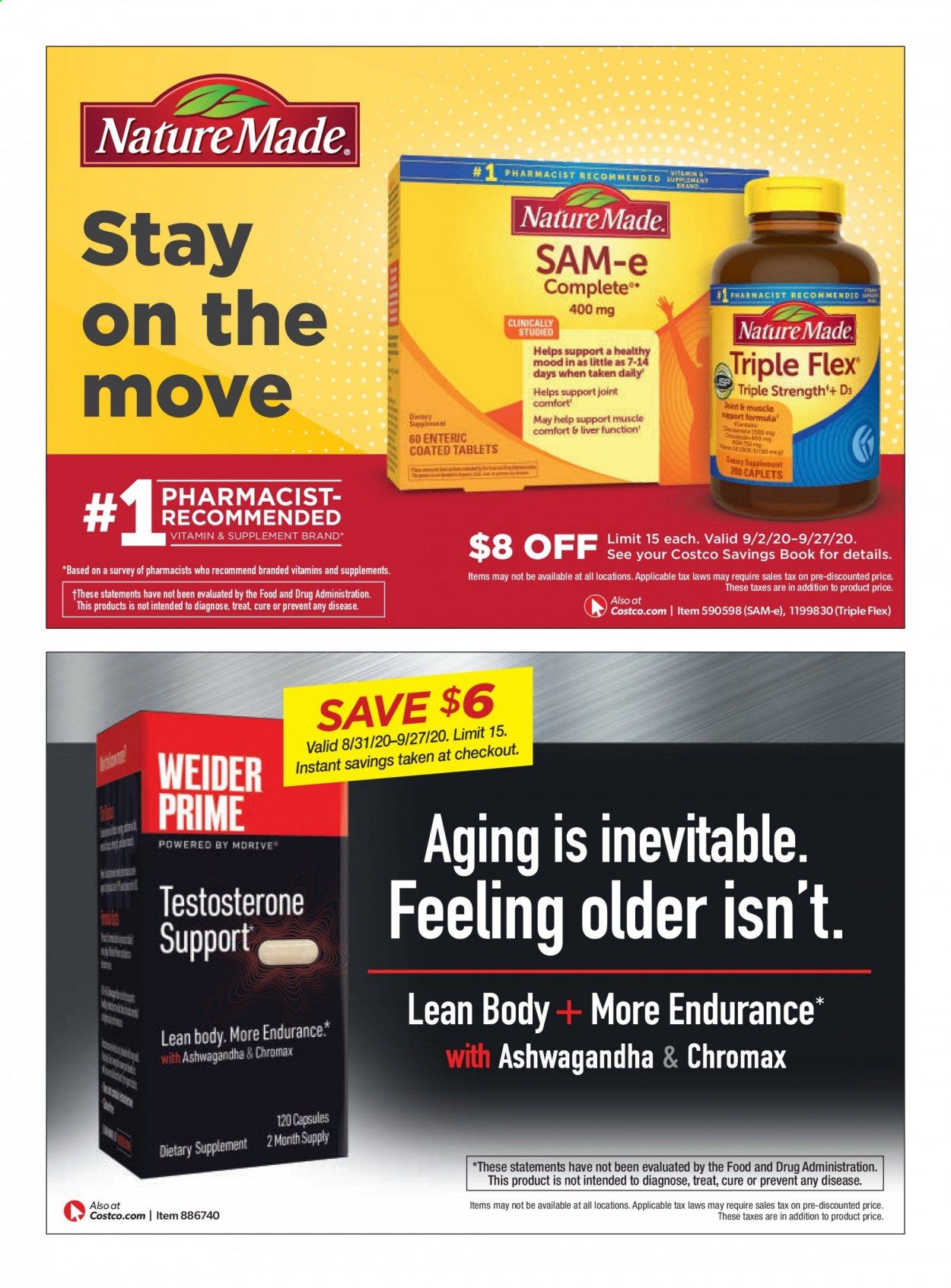 Costco Weekly Ad September 1 to September 30