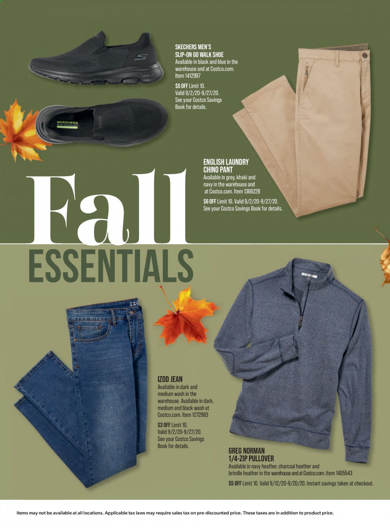 Costco Weekly Ad September 1 to September 30
