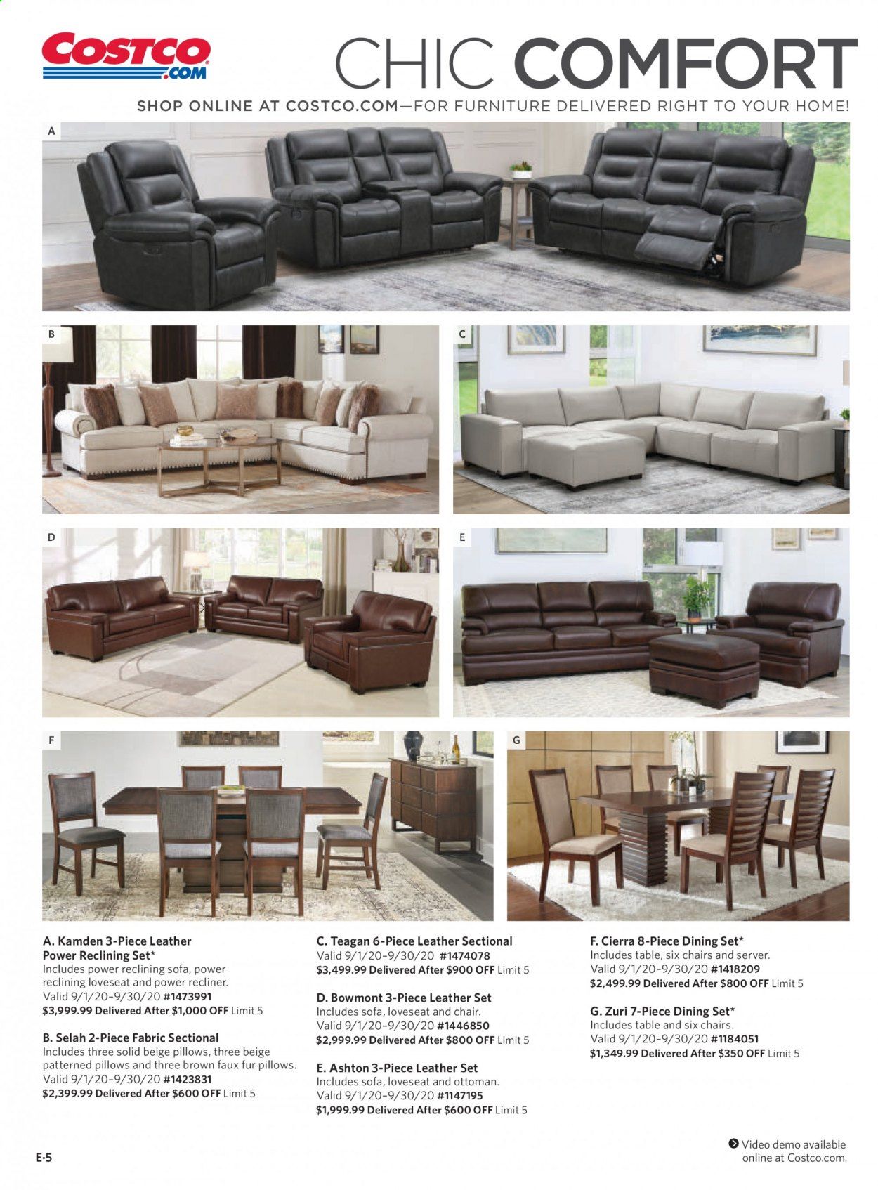 Costco Weekly Ad September 1 to September 30