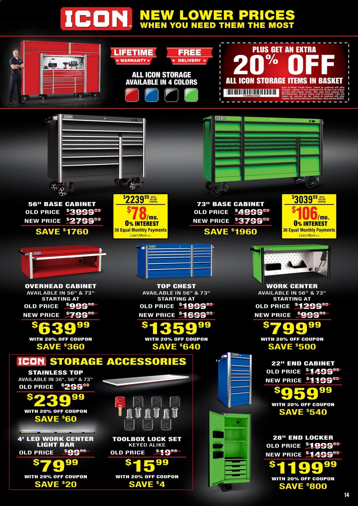 Harbor Freight Weekly Ad September 1 to September 30