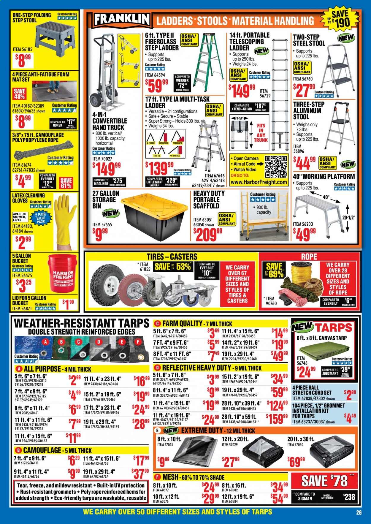 Harbor Freight Weekly Ad September 1 to September 30