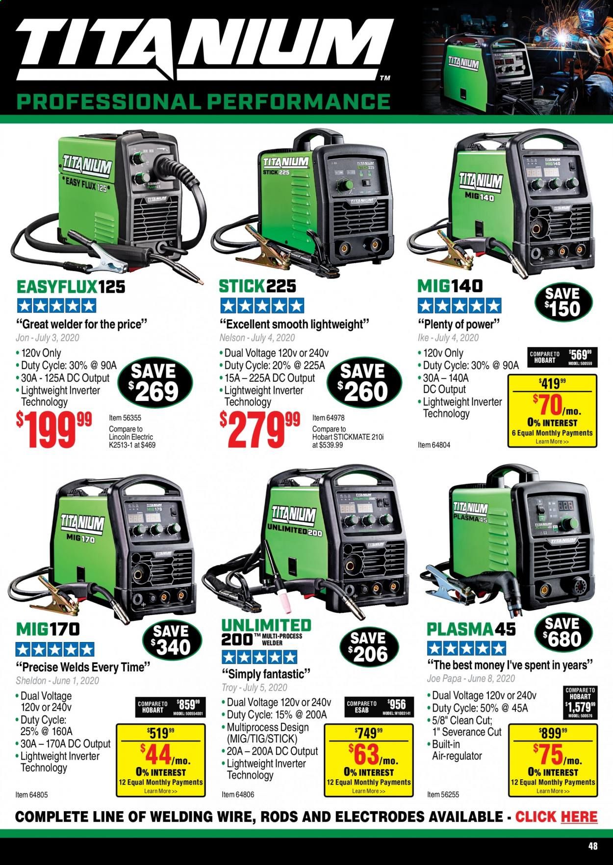 Harbor Freight Weekly Ad September 1 to September 30
