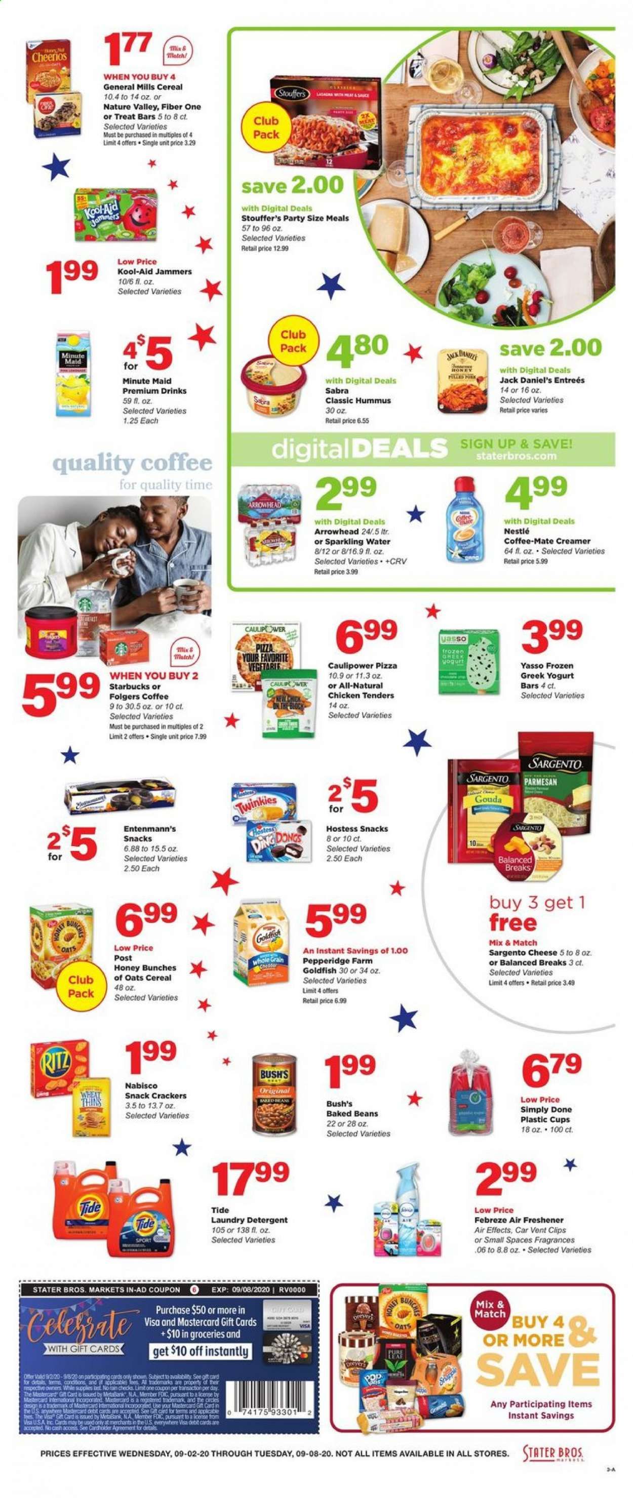 Stater Bros. Weekly Ad September 2 to September 8
