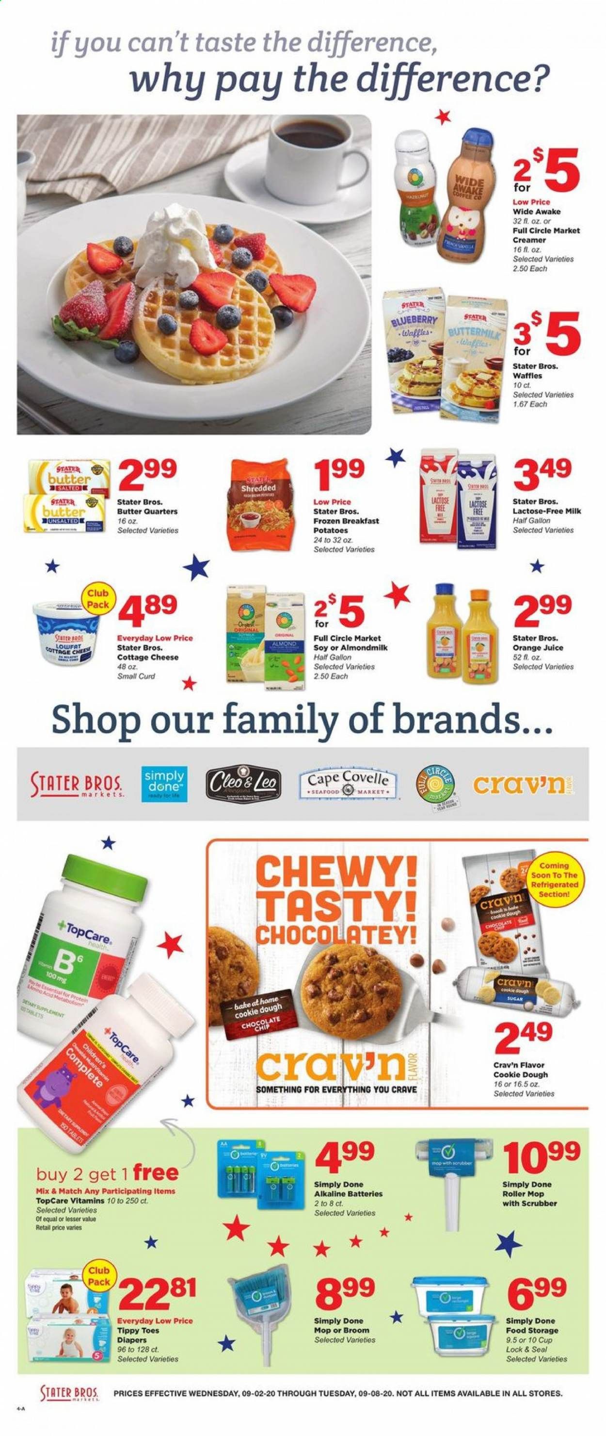 Stater Bros. Weekly Ad September 2 to September 8