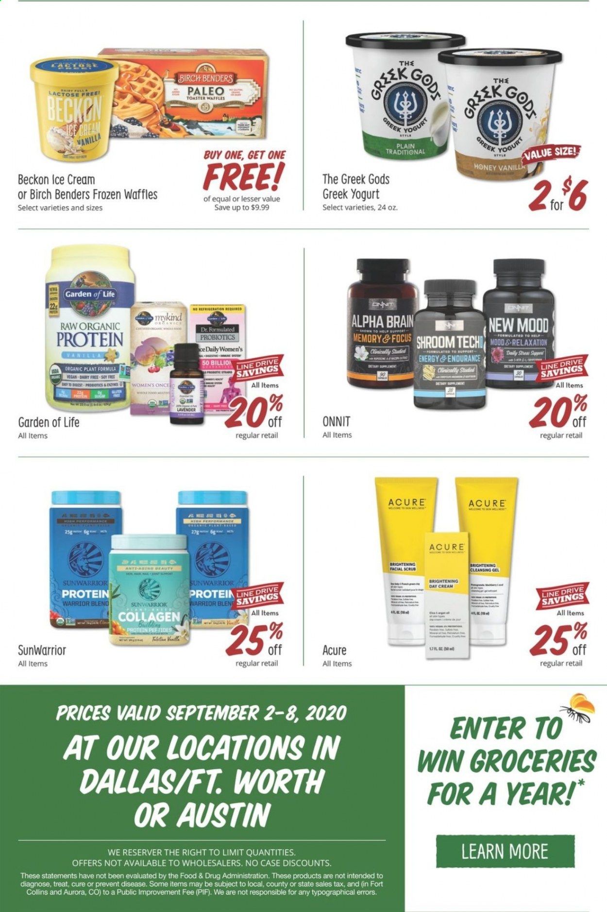 Sprouts Weekly Ad September 2 to September 8