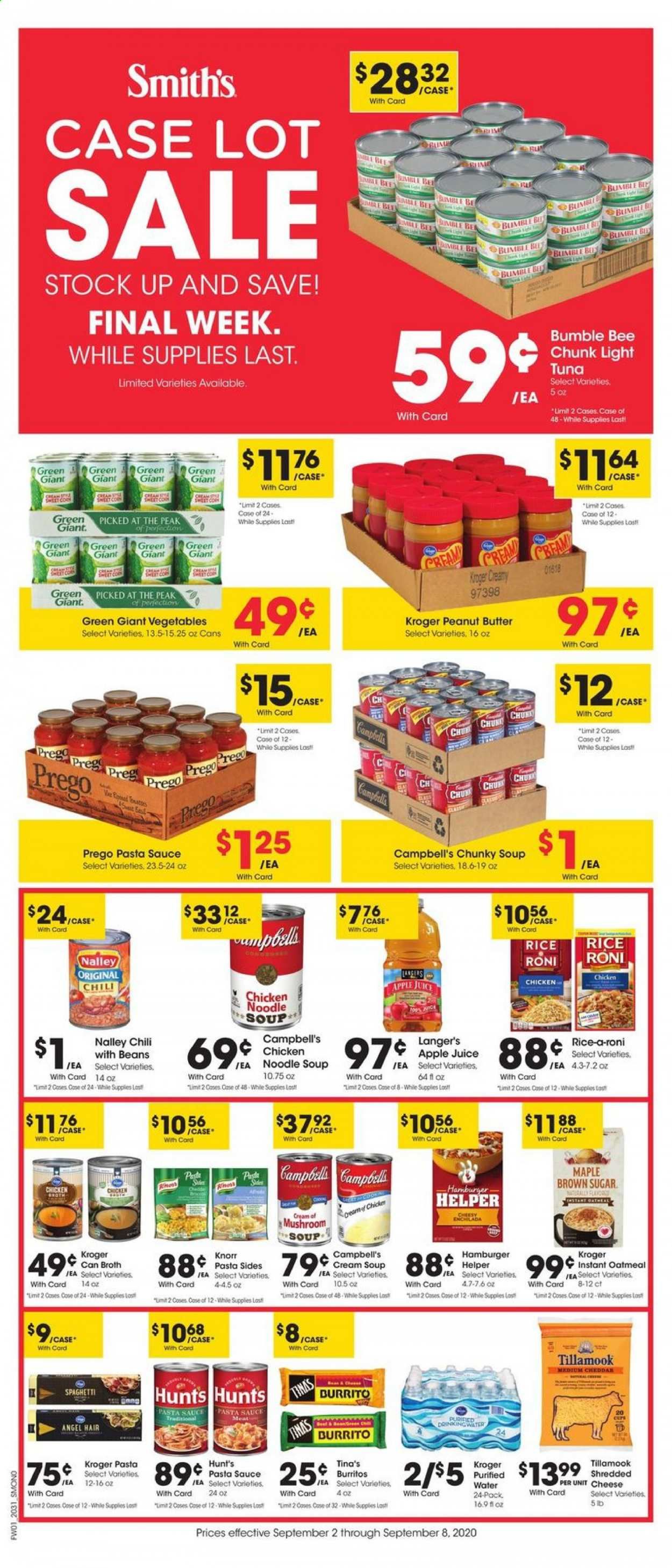Smith's Weekly Ad September 2 to September 8