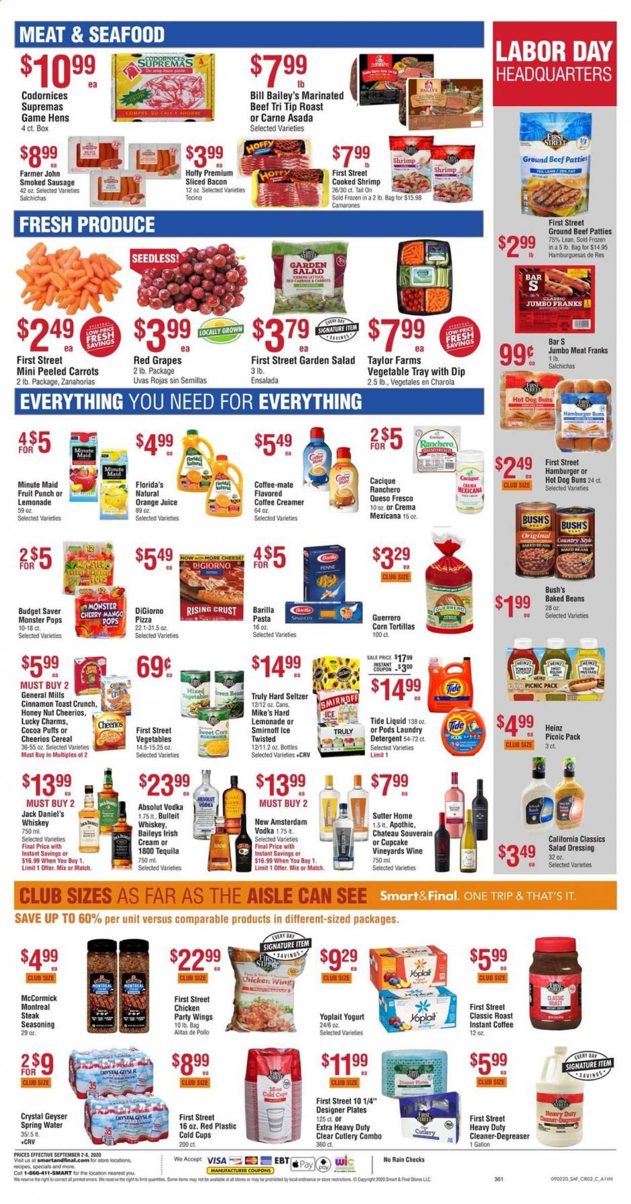 Smart & Final Weekly Ad September 2 to September 8