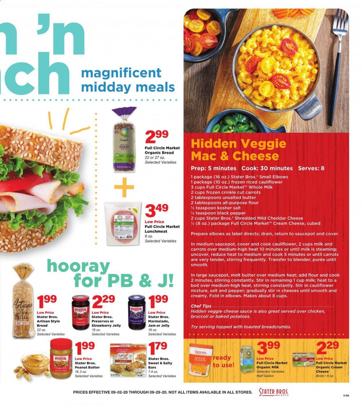 Stater Bros. Weekly Ad September 2 to September 29