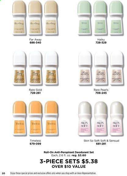 Avon Weekly Ad September 1 to September 14