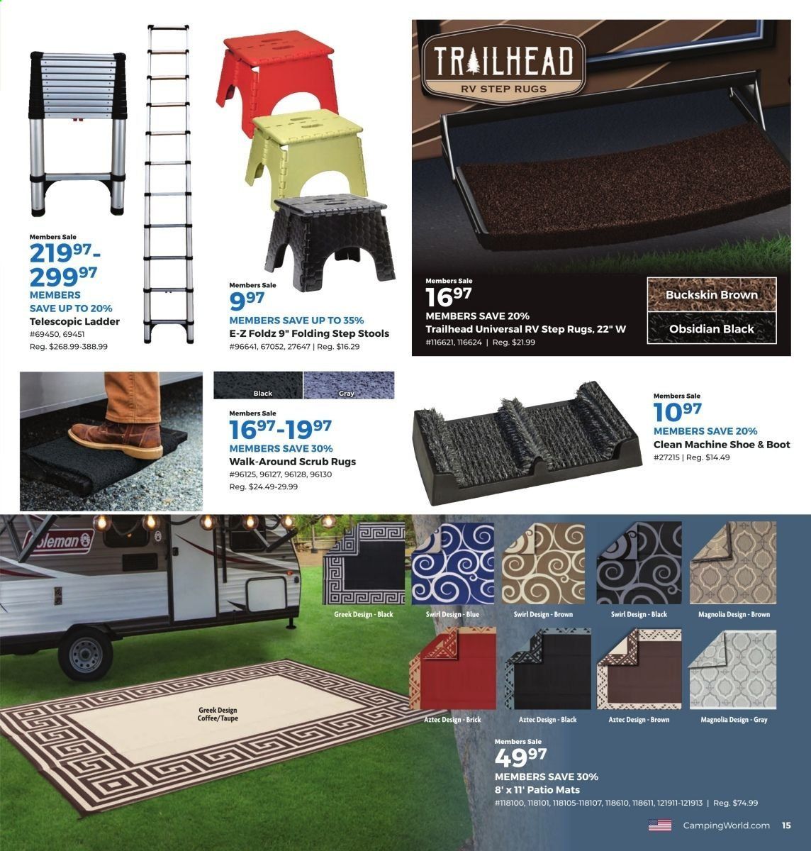 Camping World Weekly Ad August 31 to September 27