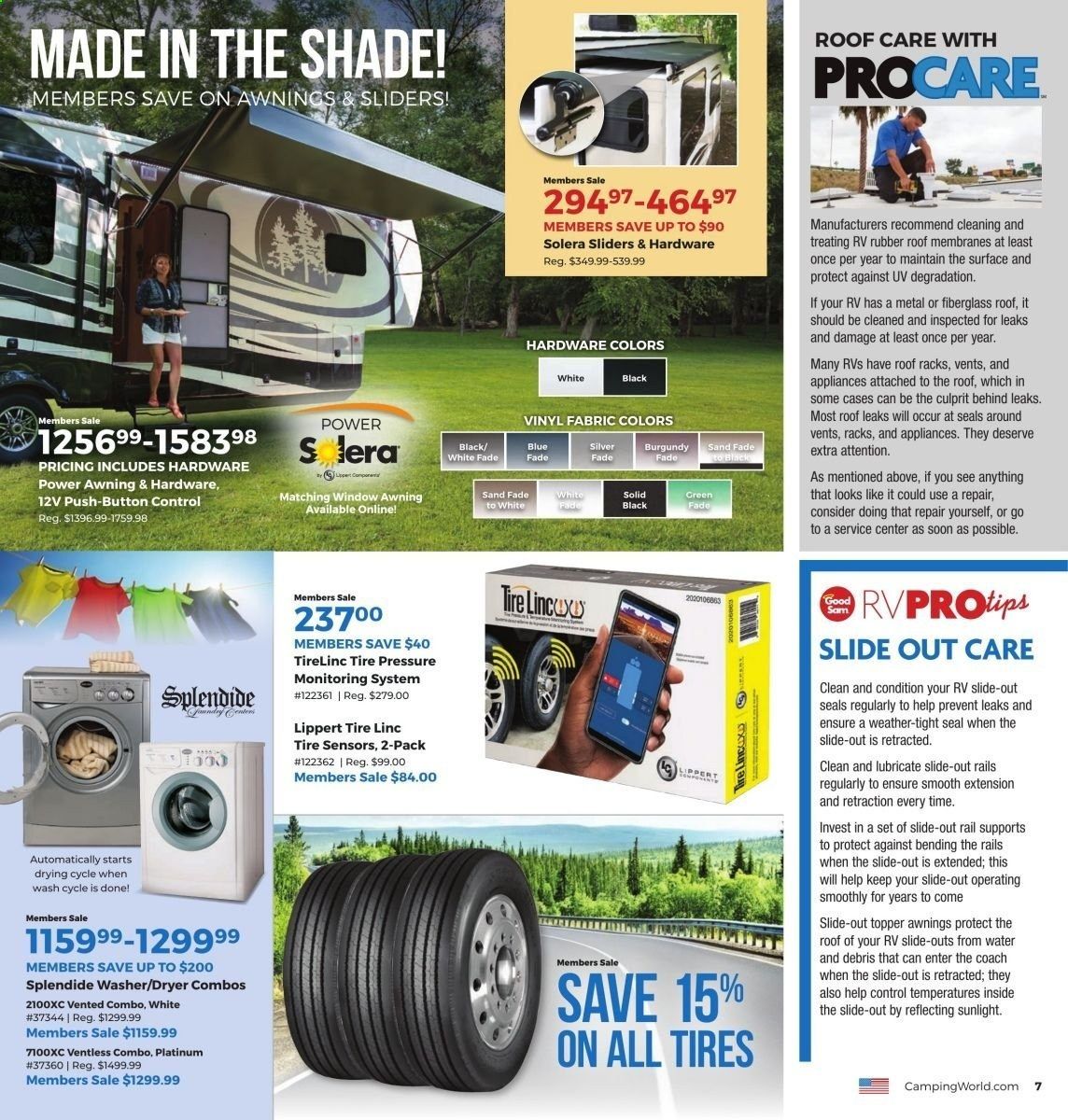 Camping World Weekly Ad August 31 to September 27