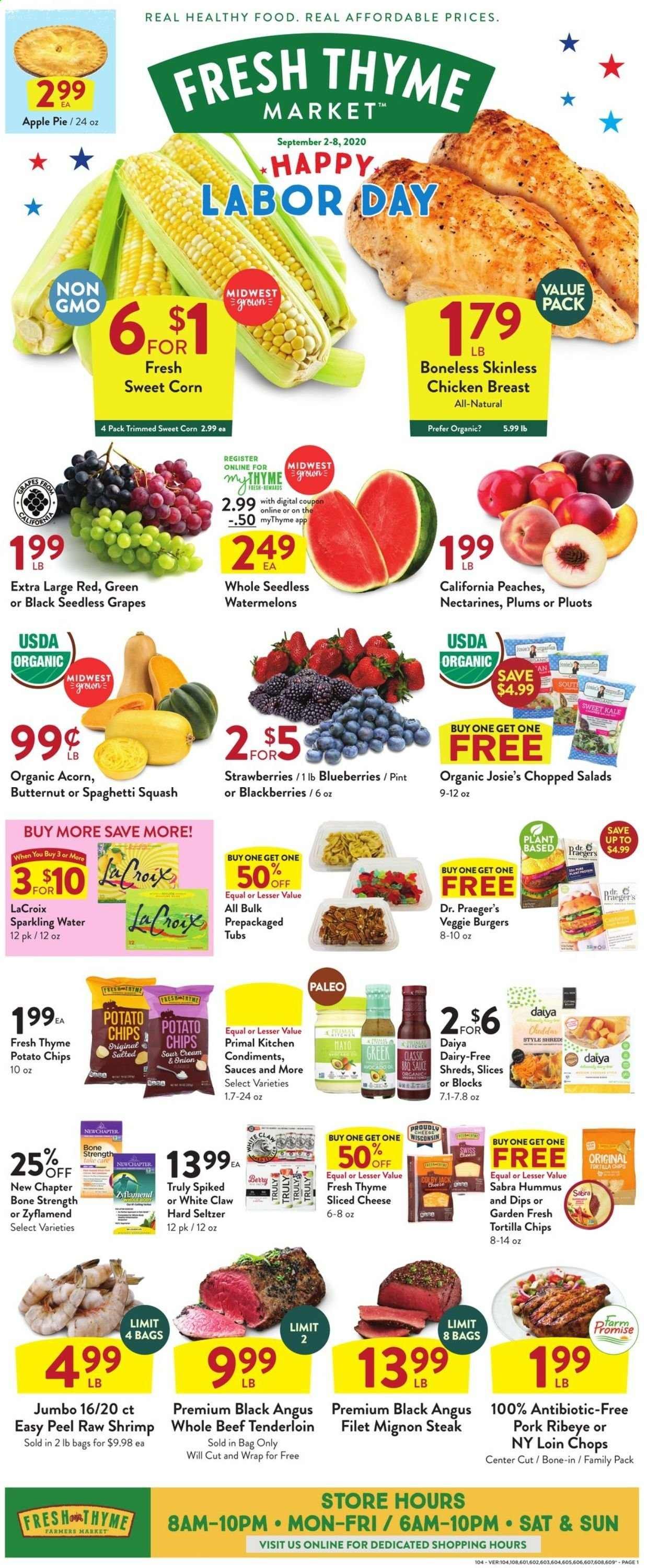 Fresh Thyme Weekly Ad September 2 to September 8