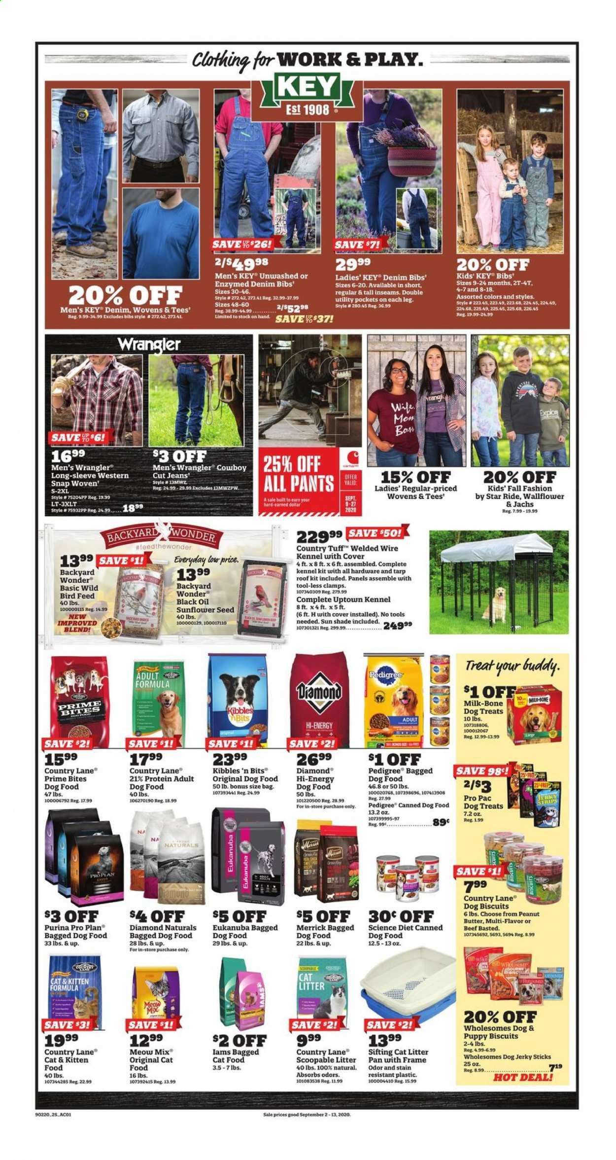 Orscheln Farm and Home Weekly Ad September 2 to September 13