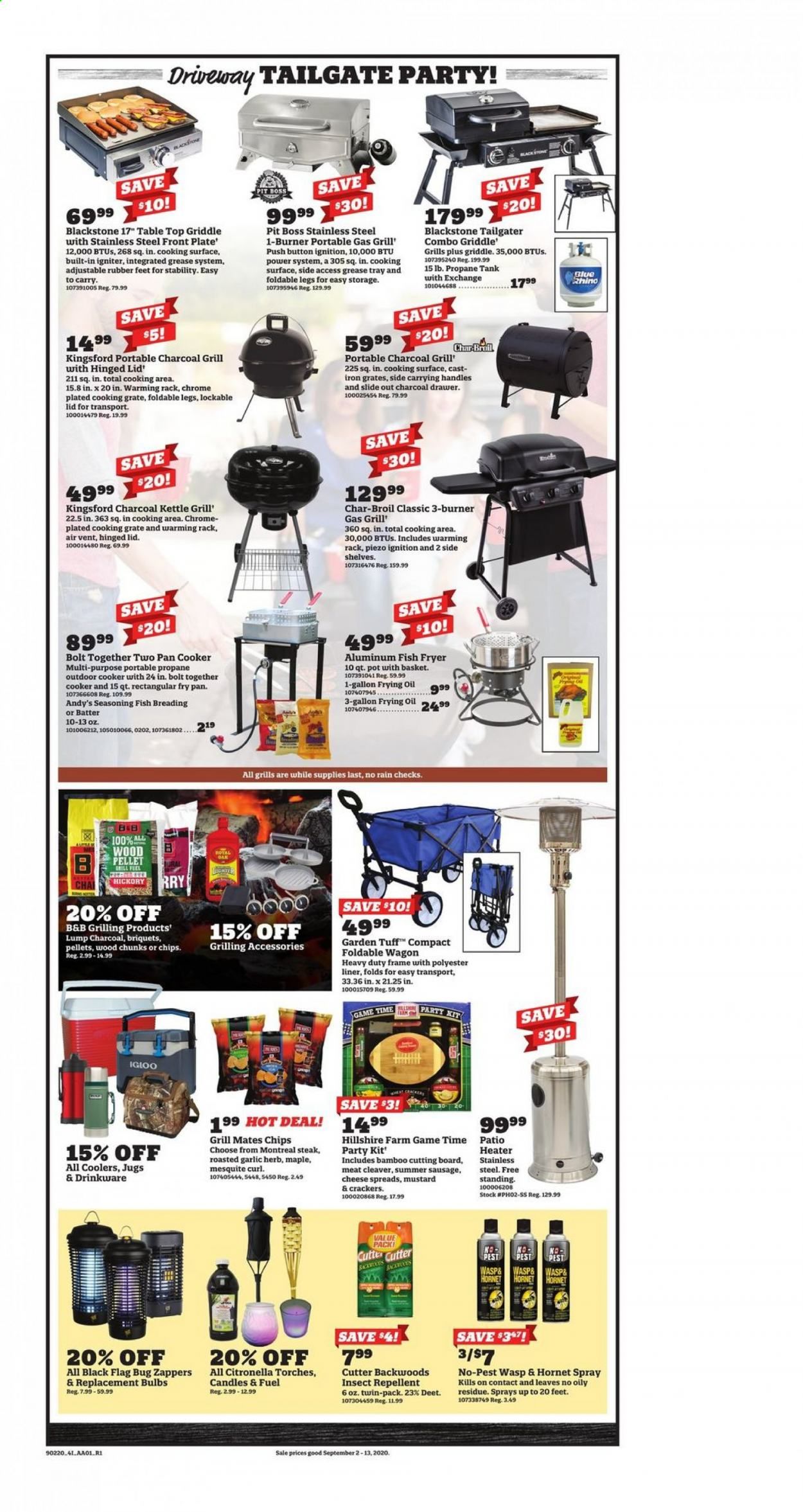 Orscheln Farm and Home Weekly Ad September 2 to September 13