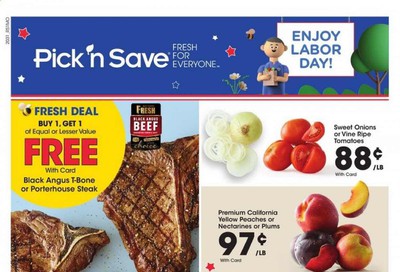 Pick ‘n Save Weekly Ad September 2 to September 8