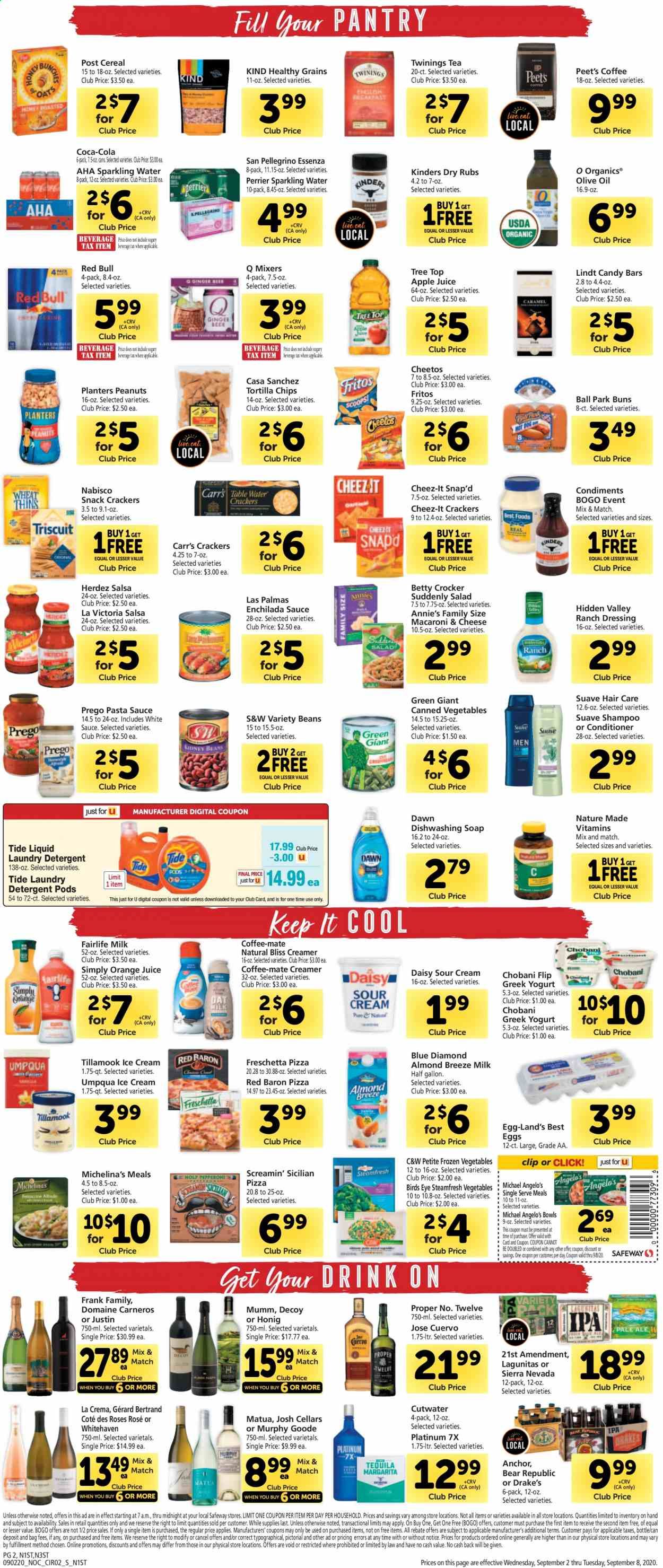 Safeway Weekly Ad September 2 to September 8