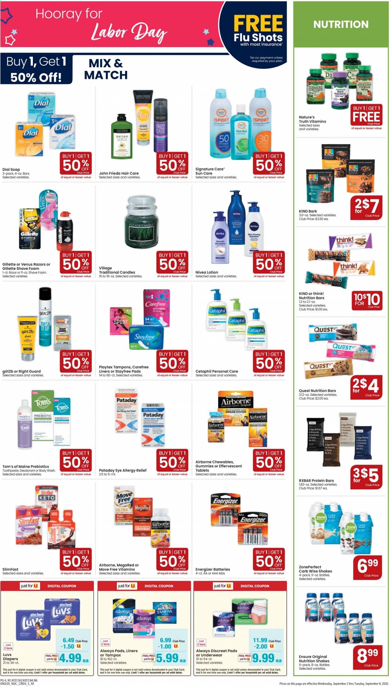 Safeway Weekly Ad September 2 to September 8