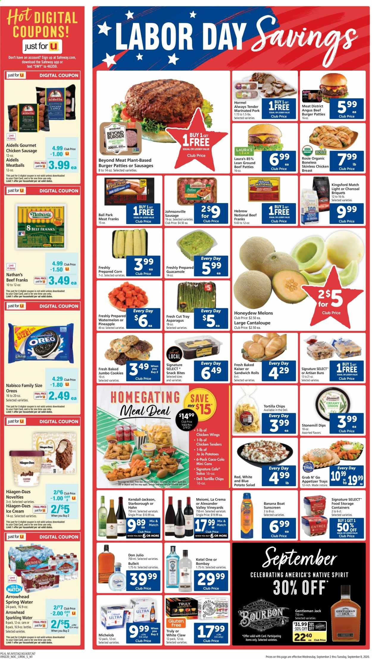 Safeway Weekly Ad September 2 to September 8