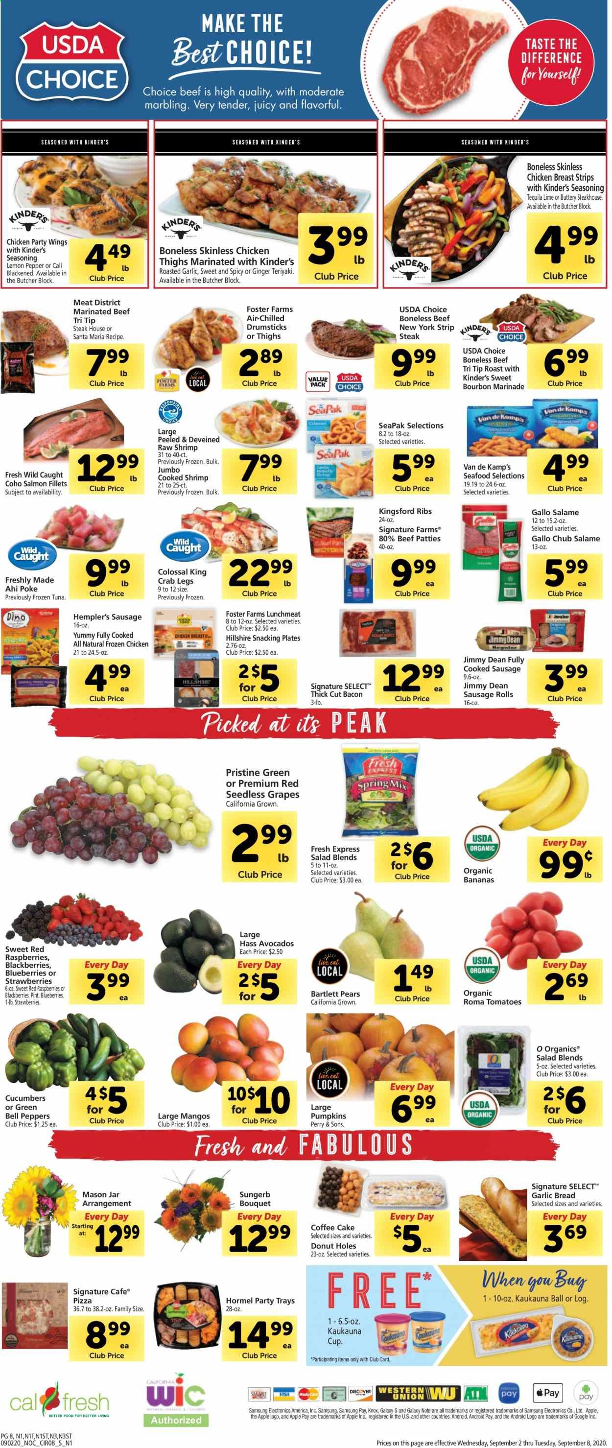 Safeway Weekly Ad September 2 to September 8
