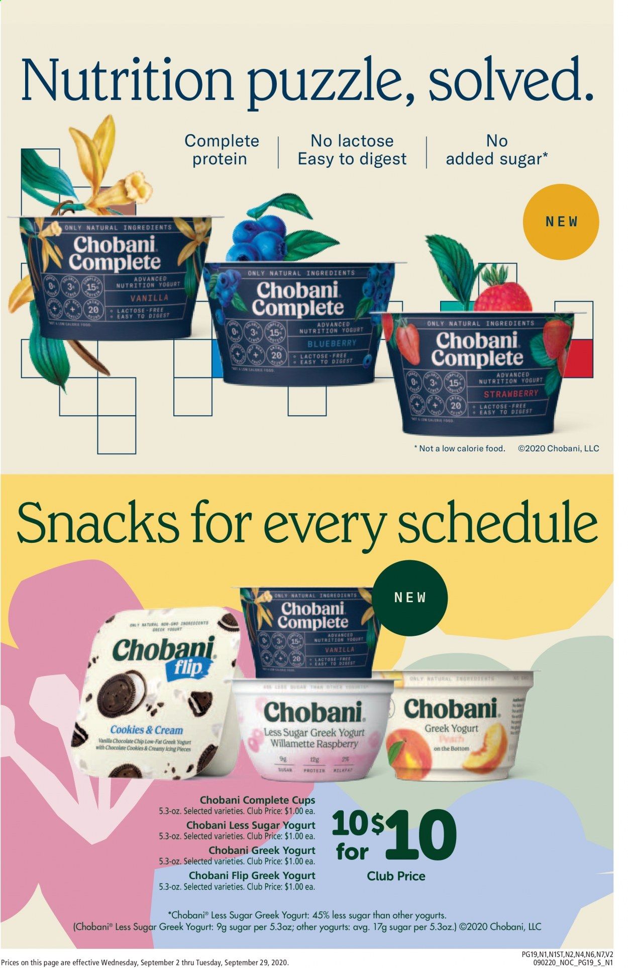 Safeway Weekly Ad September 2 to September 29