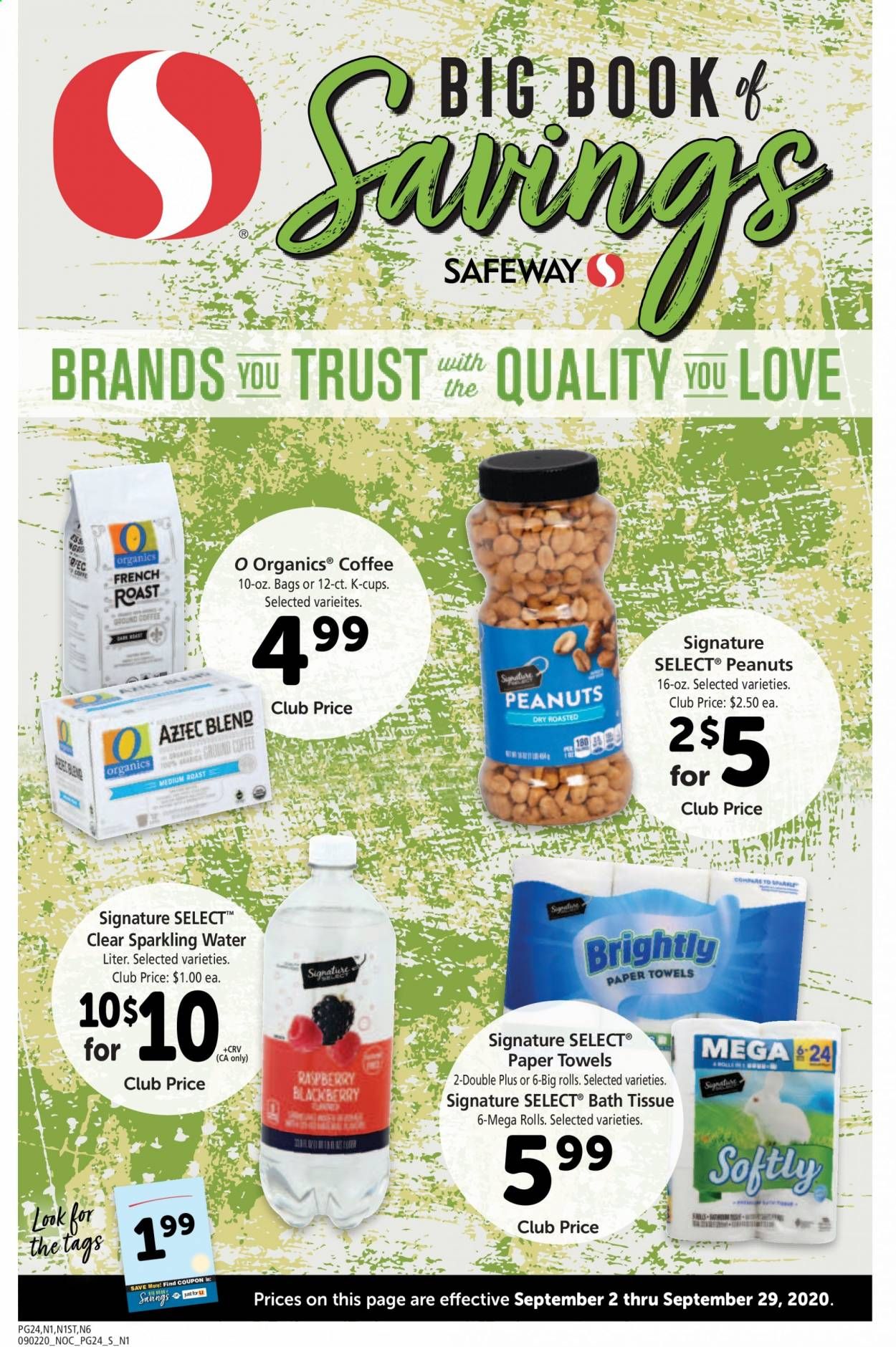 Safeway Weekly Ad September 2 to September 29