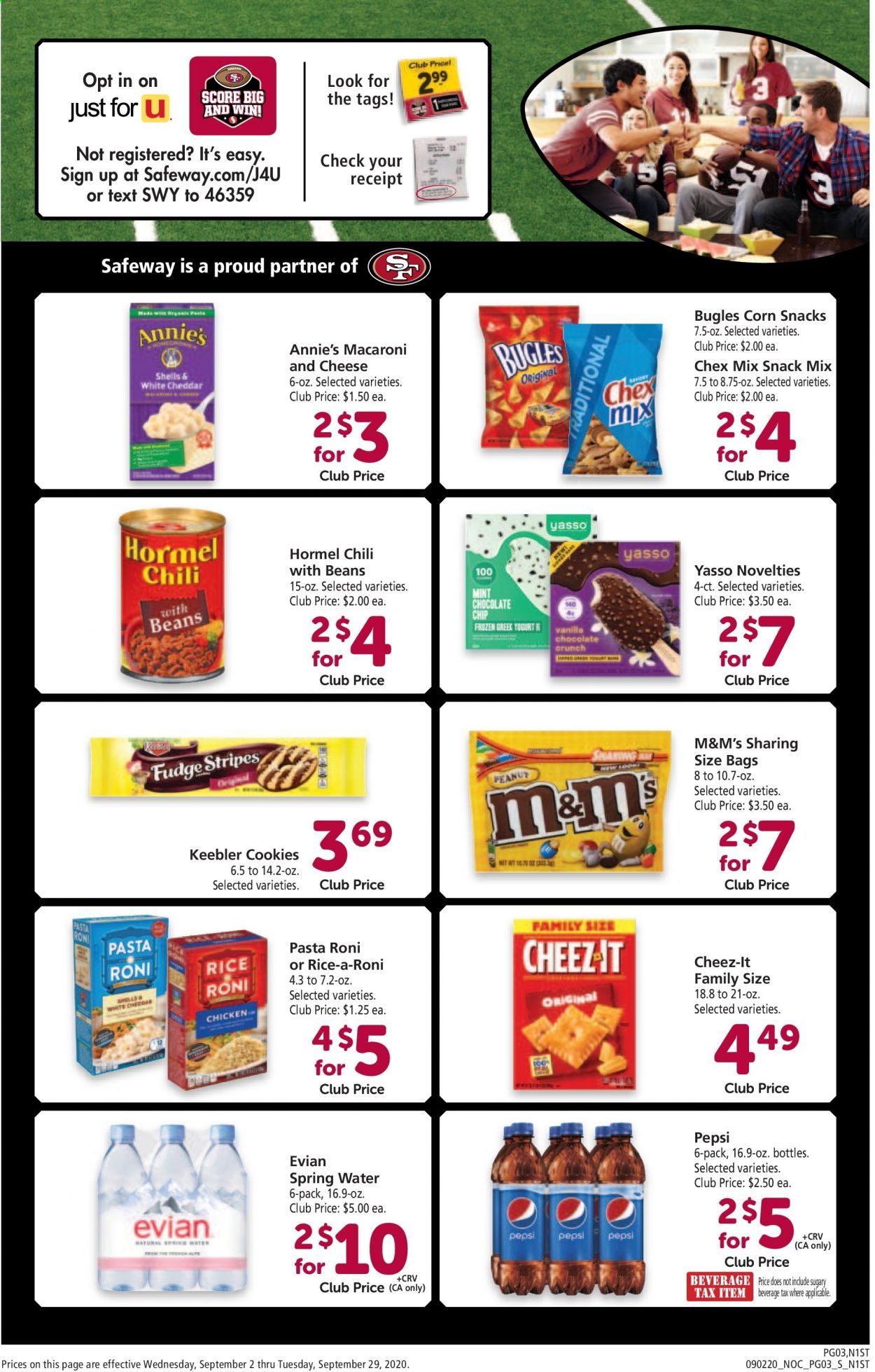 Safeway Weekly Ad September 2 to September 29