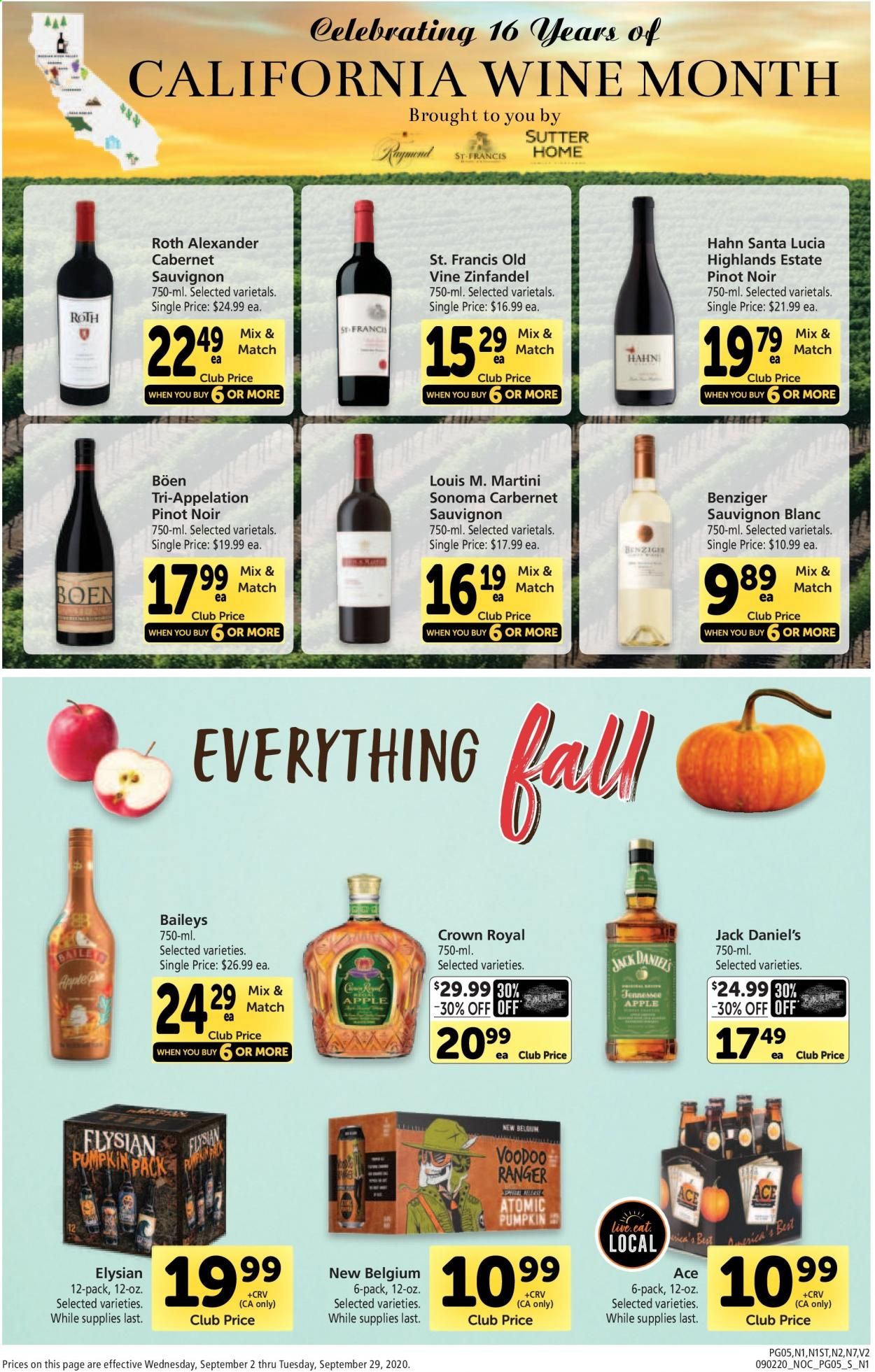 Safeway Weekly Ad September 2 to September 29