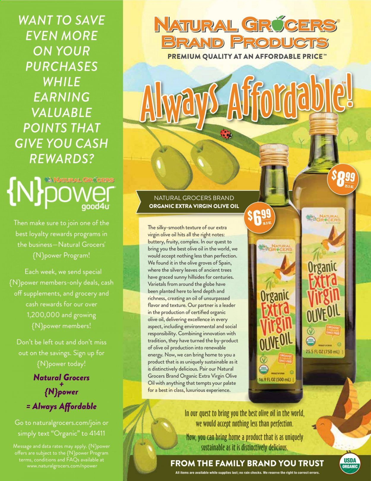 Natural Grocers Weekly Ad August 28 to September 26