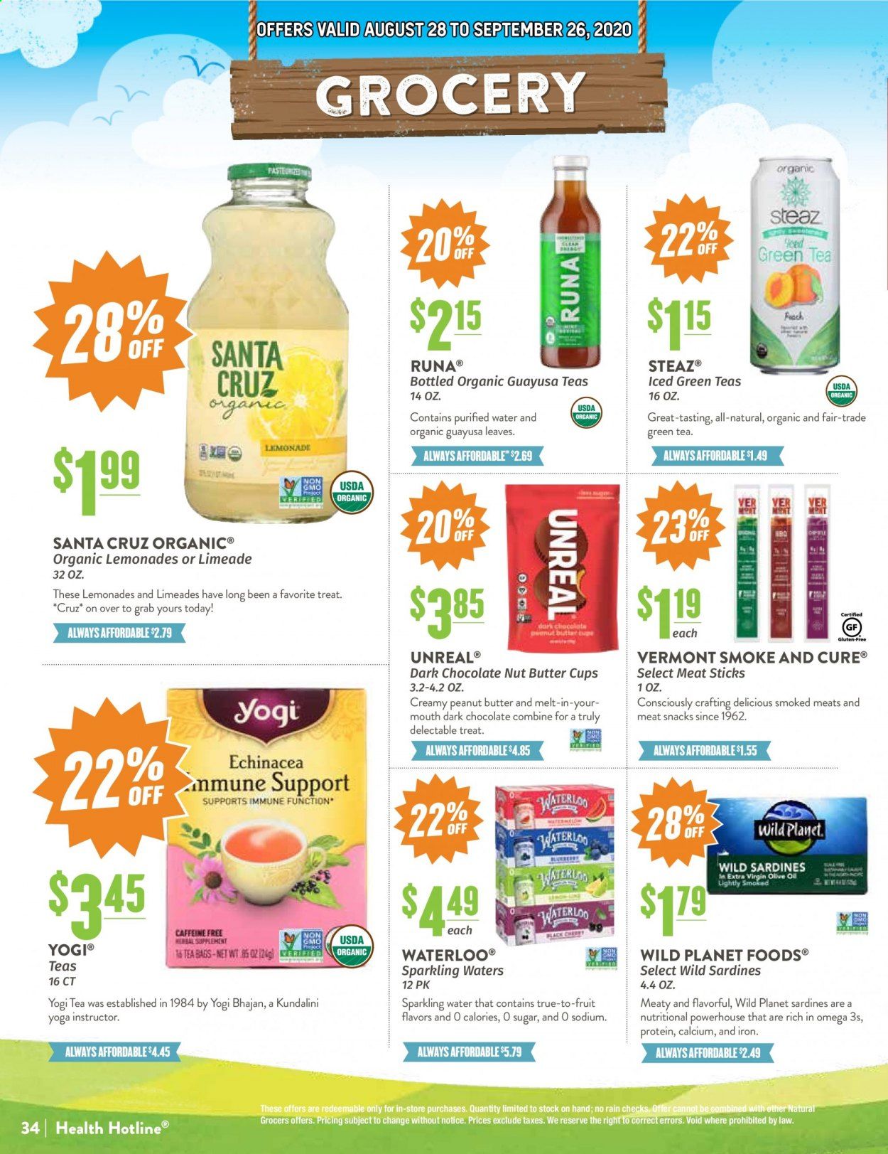 Natural Grocers Weekly Ad August 28 to September 26