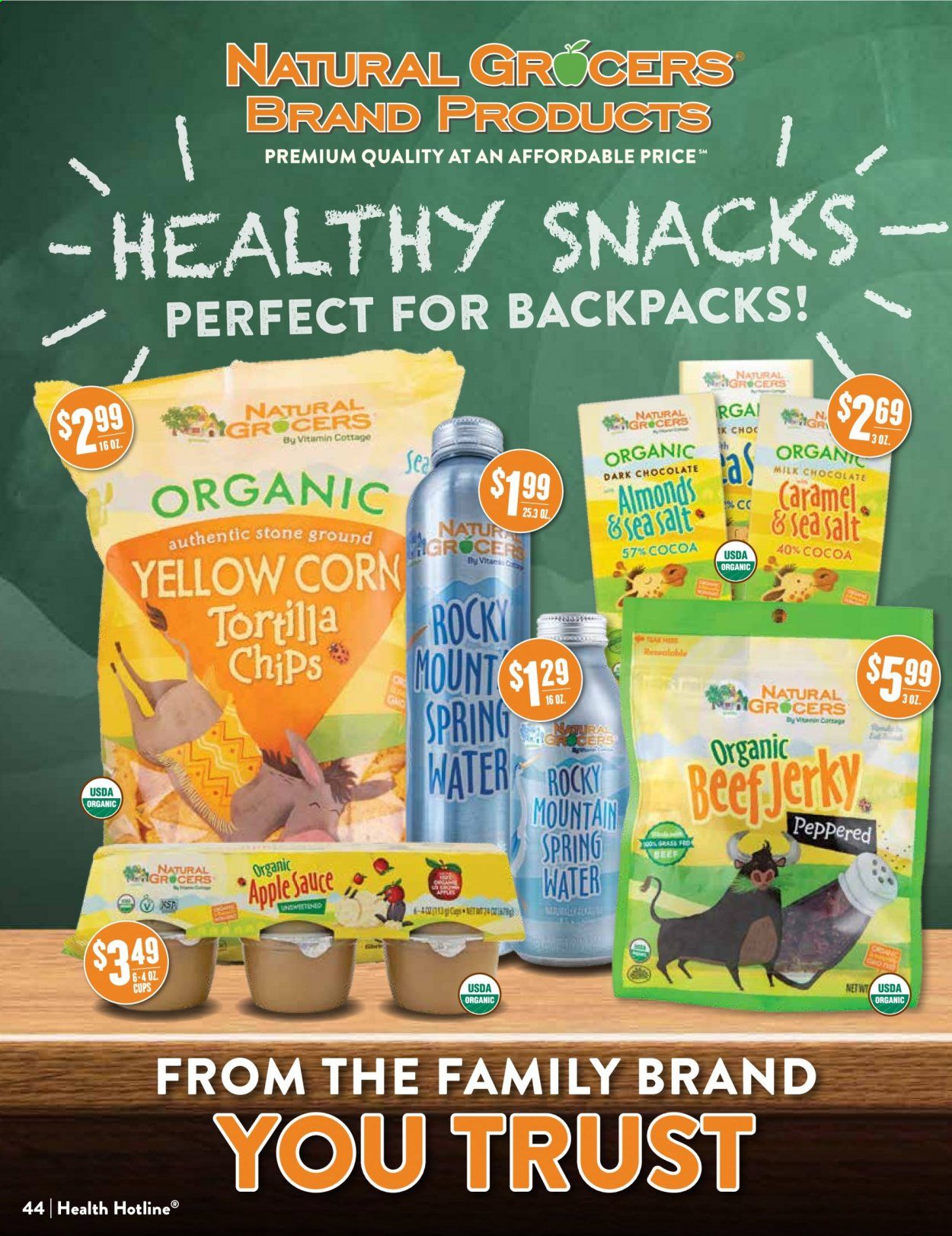 Natural Grocers Weekly Ad August 28 to September 26
