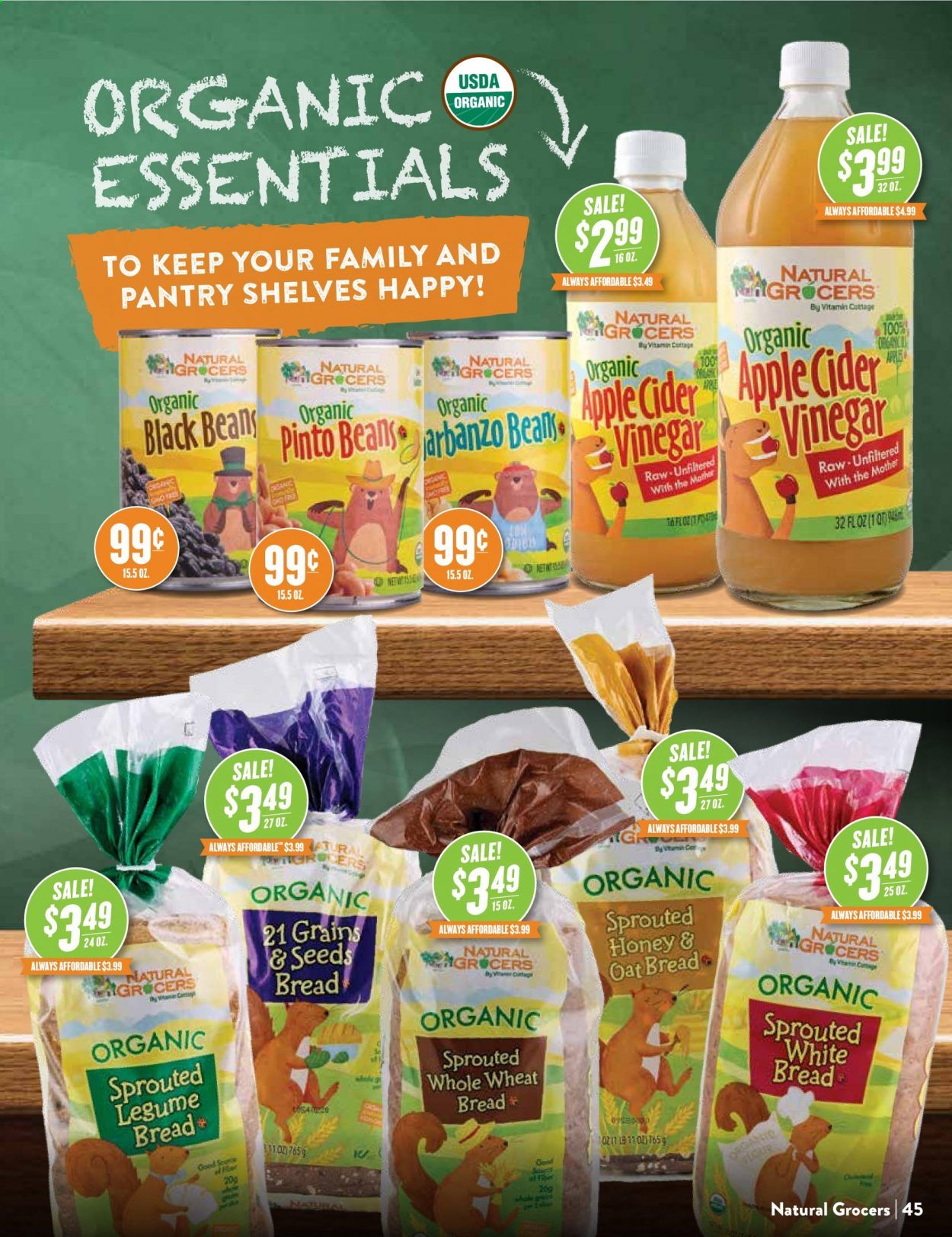 Natural Grocers Weekly Ad August 28 to September 26