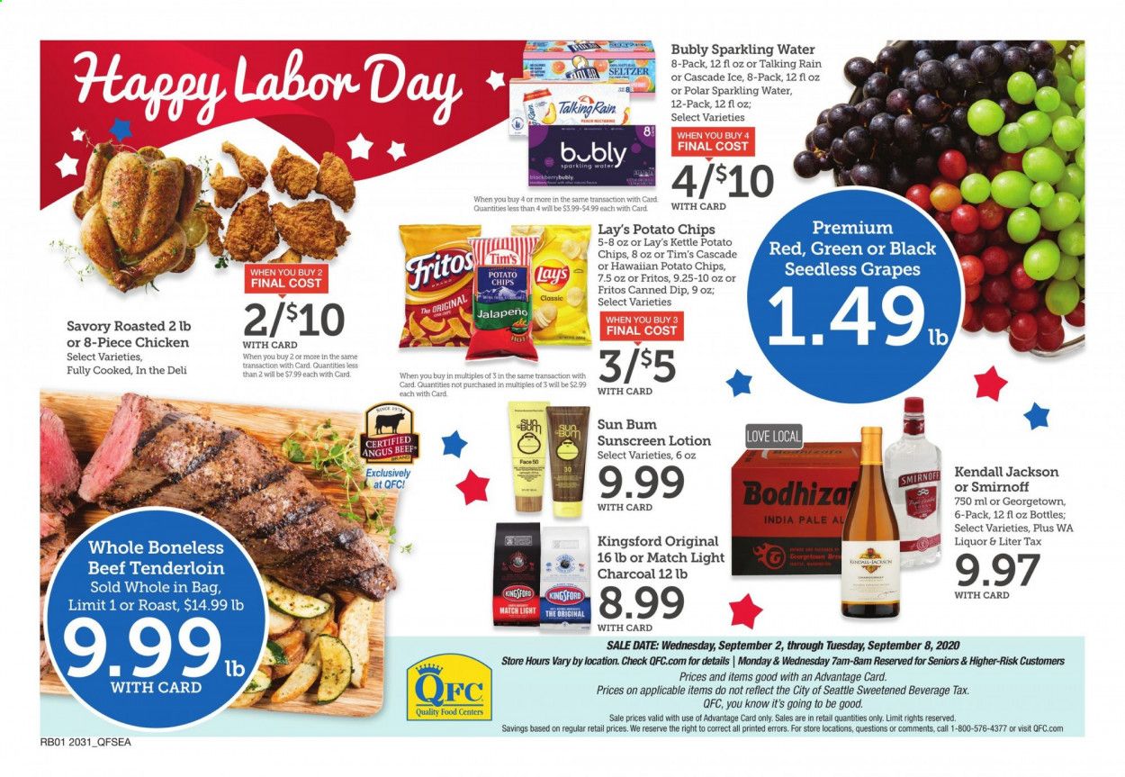 QFC Weekly Ad September 2 to September 8