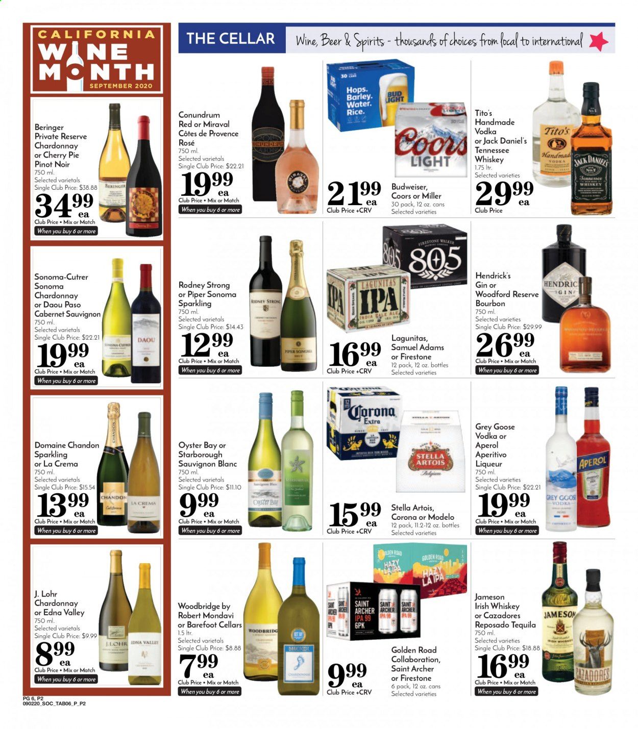 Pavilions Weekly Ad September 2 to September 8