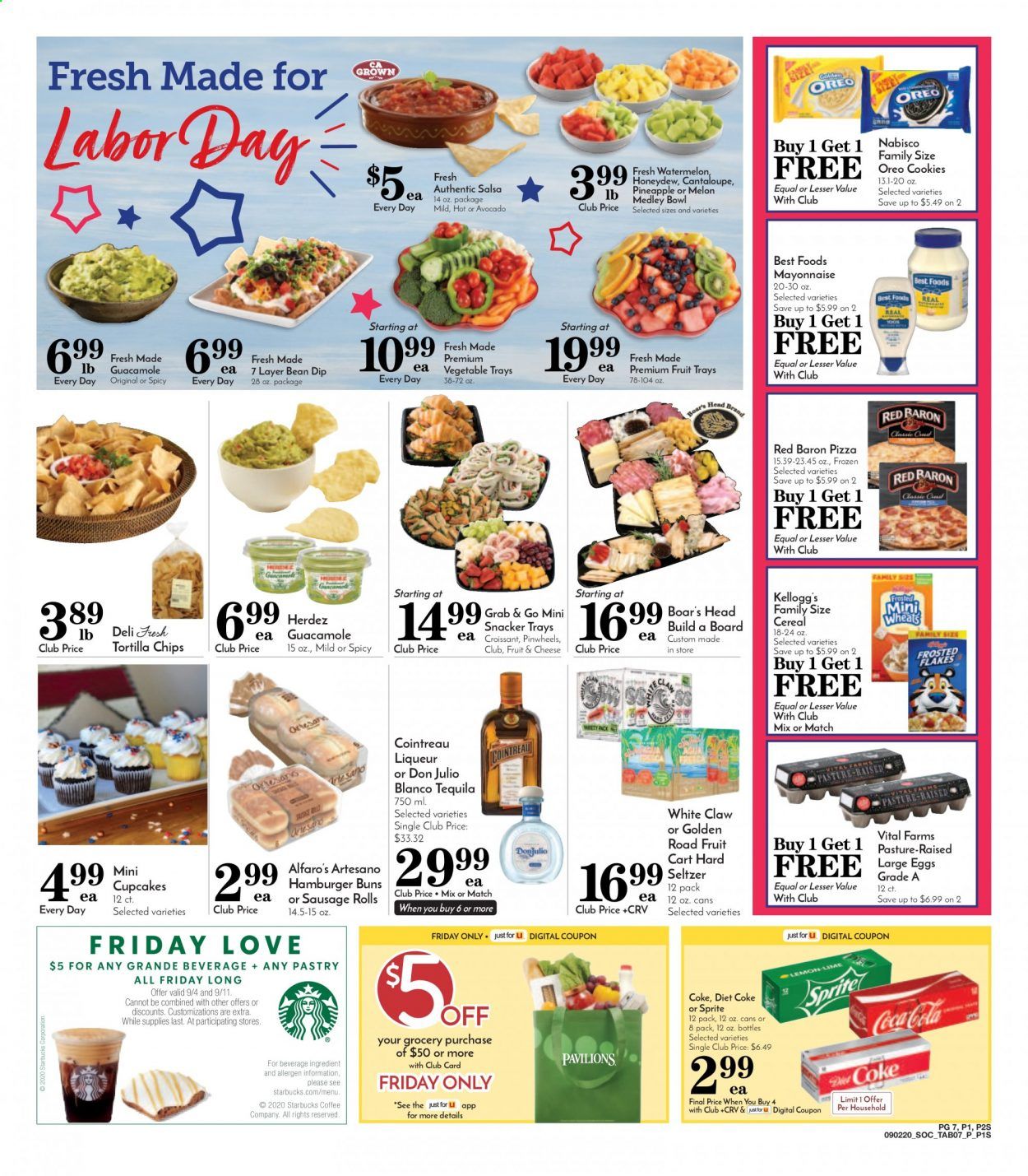 Pavilions Weekly Ad September 2 to September 8