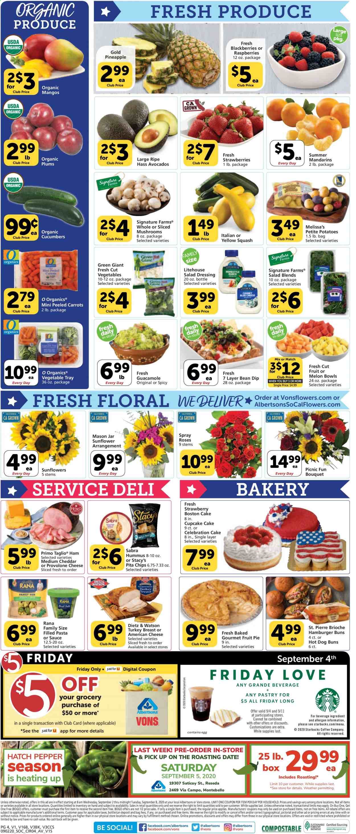 Vons Weekly Ad September 2 to September 8