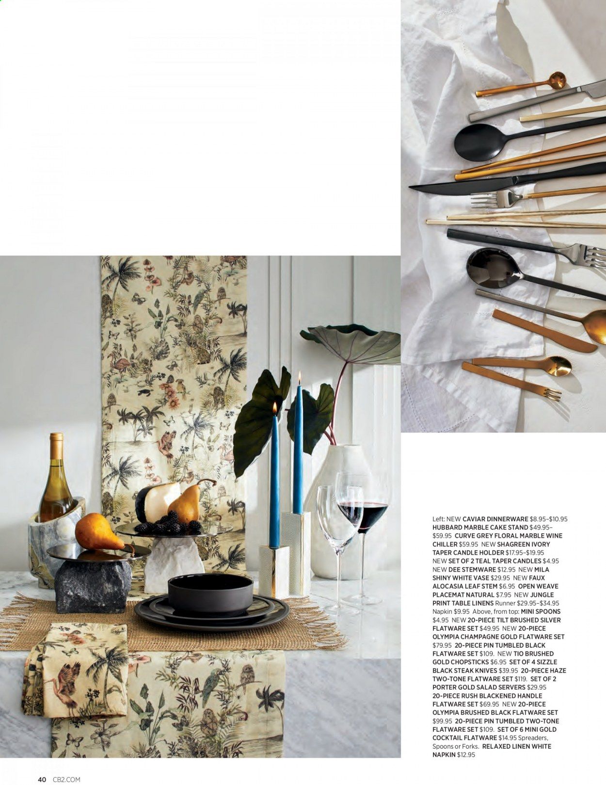 CB2 Weekly Ad September 1 to September 30