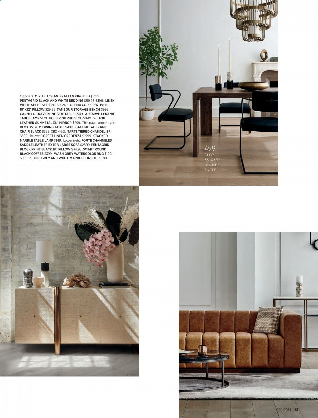 CB2 Weekly Ad September 1 to September 30