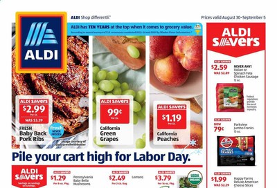 ALDI (NY) Weekly Ad August 30 to September 5