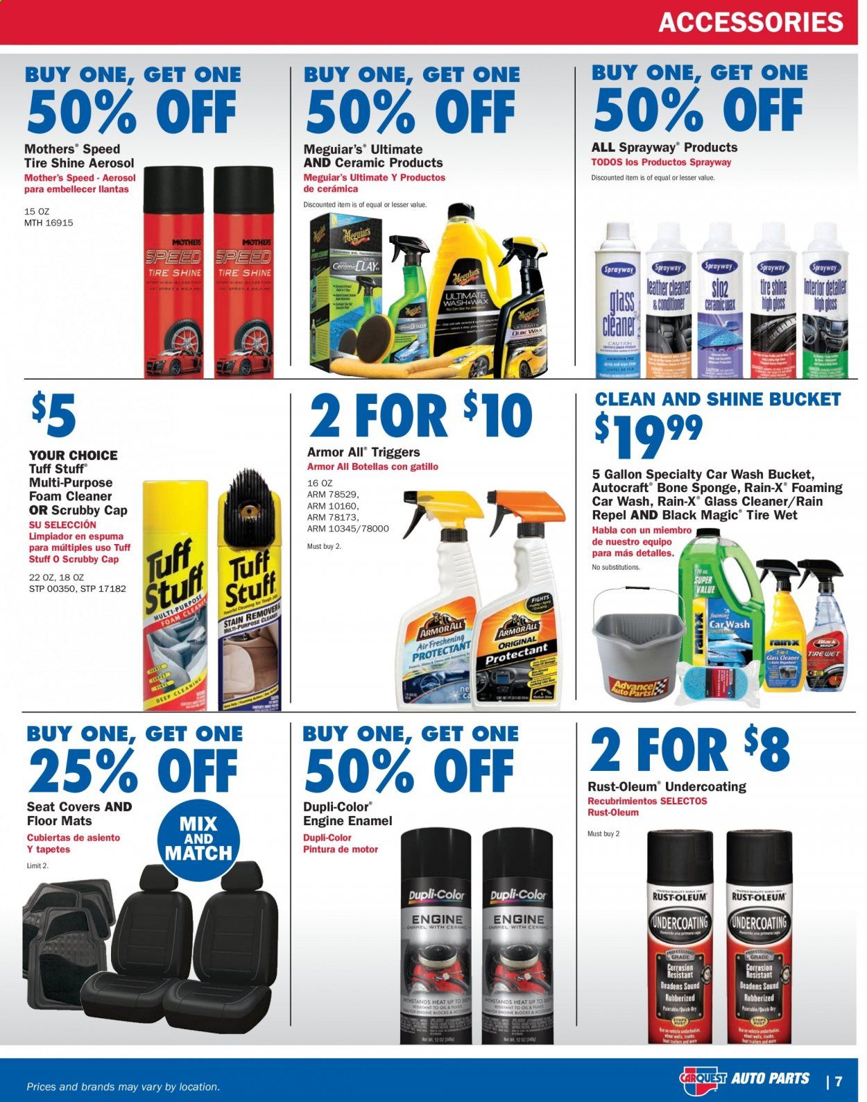 Carquest Weekly Ad August 27 to September 30