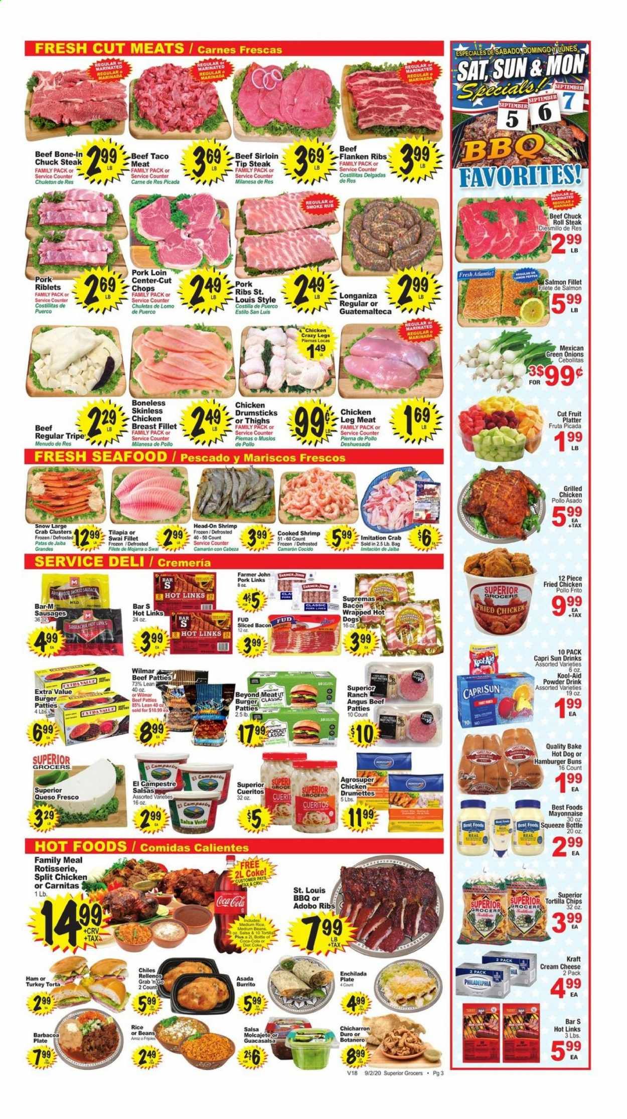Superior Grocers Weekly Ad September 2 to September 8