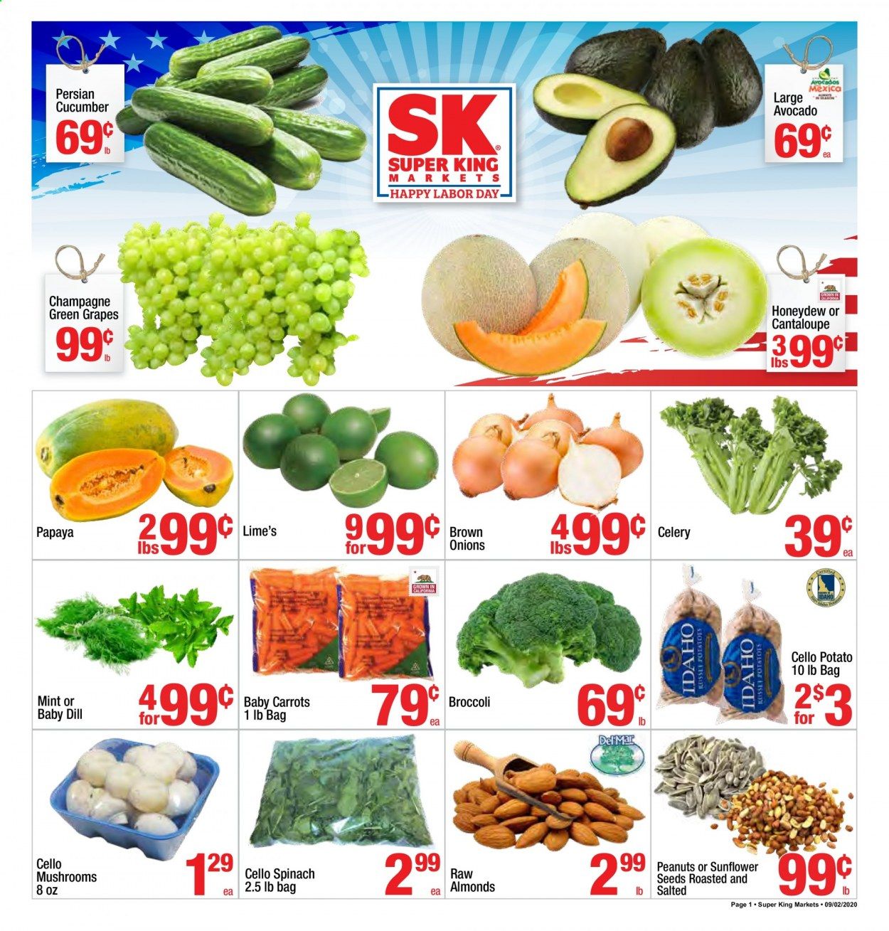 Super King Markets (CA) Weekly Ad September 2 to September 8