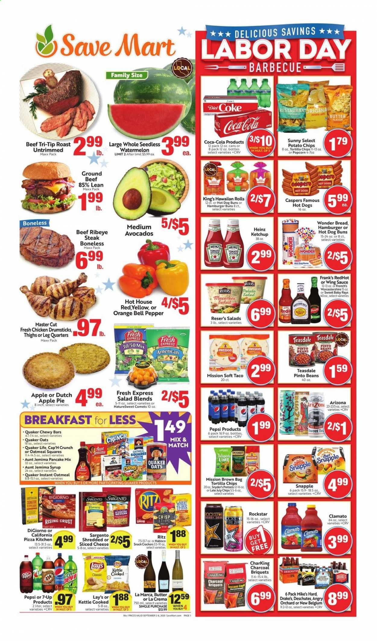 Save Mart Weekly Ad September 2 to September 8